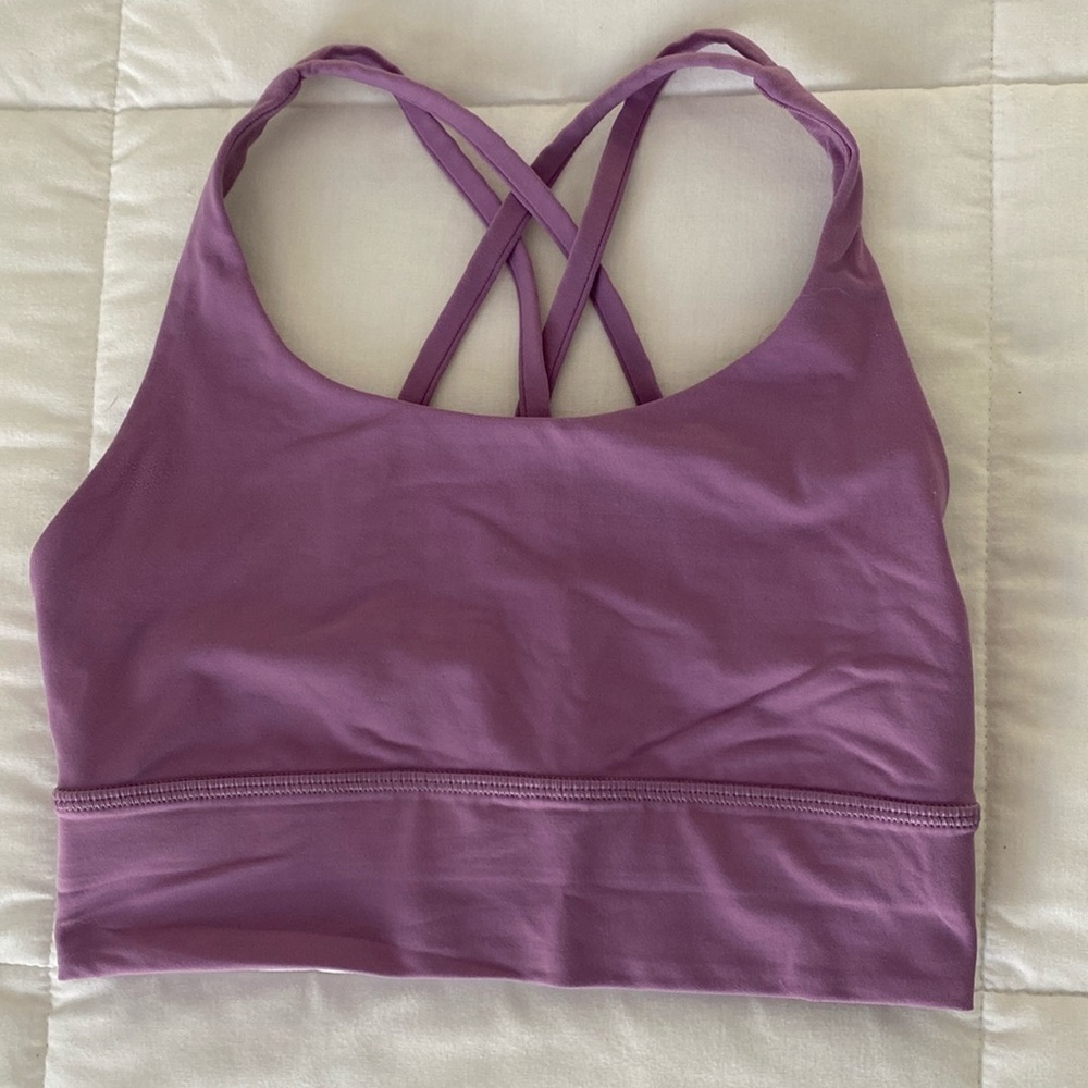 Lululemon long line energy sports bra size 4